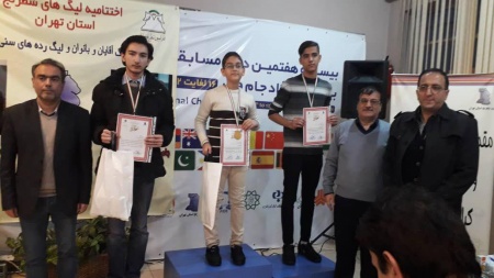 اختتامیه لیگ تهران