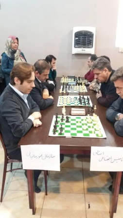 مسابقات شطرنج کارکنان دولت