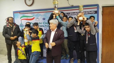 مسابقات قهرمانی مدارس شاهد تهران