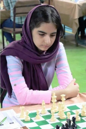 سحر معصومی قهرمان مسابقات شطرنج دانش‌آموزان جهان شد