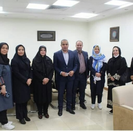 دیدار با ریاست اداره ورزش و جوانان شهرستان شمیرانات