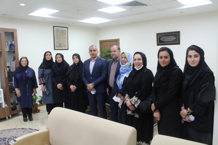 دیدار با ریاست اداره ورزش و جوانان شهرستان شمیرانات